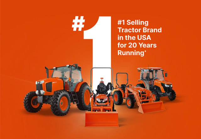 #1 selling tractor!*